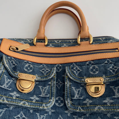 Vintage Louis Vuitton Neo Speedy Blue Bag