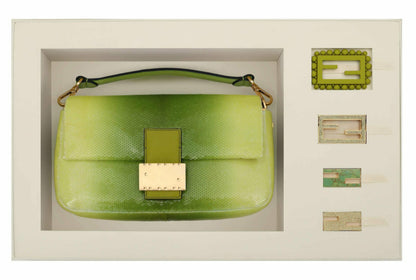 Fendi & SJP’s green sequin baguette