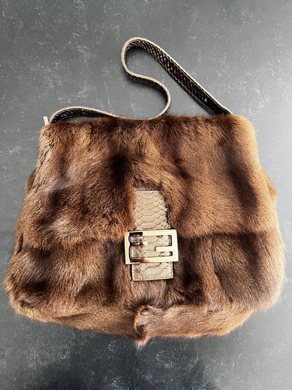 Fendi squirrel fur mamma baguette