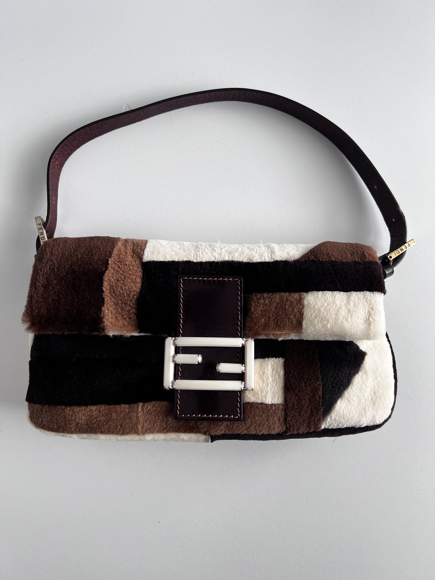 Fendi special order fur baguette