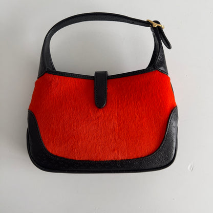 Gucci Mini Calf Hair Jackie 1961 orange