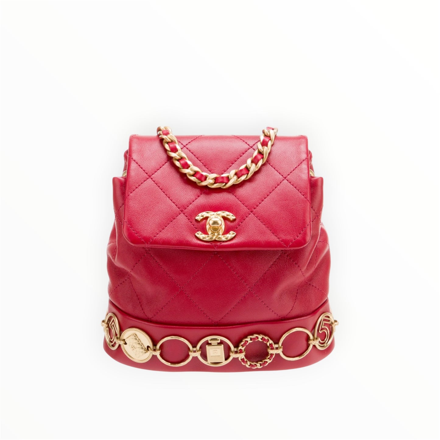Chanel Small Coco Icon Charm Baclpack bag