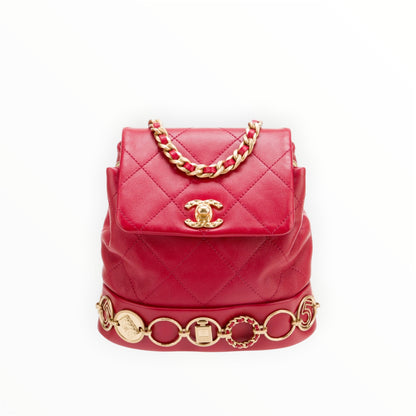 Chanel Small Coco Icon Charm Baclpack bag