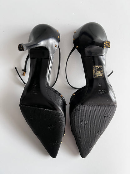 Vintage Gucci horsebit heels