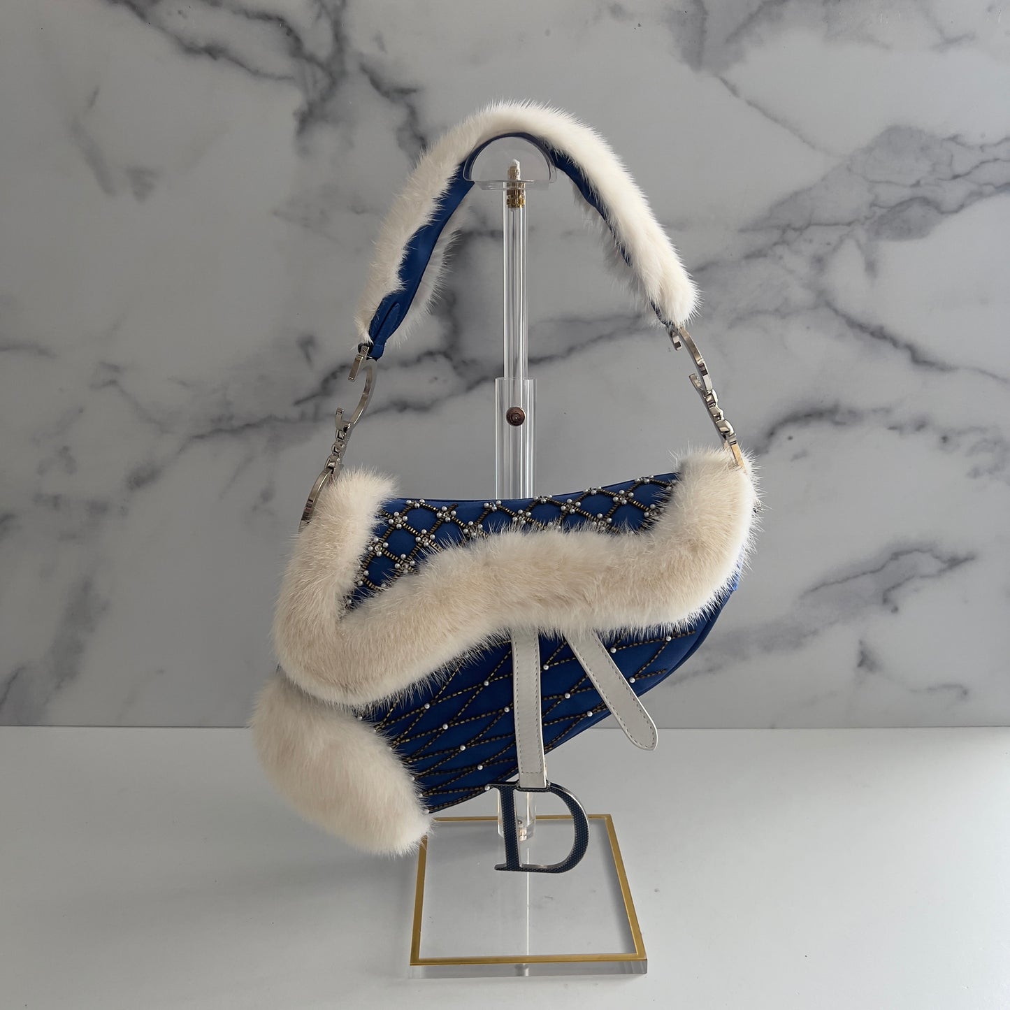 Vintage Dior Russia Saddle Bag