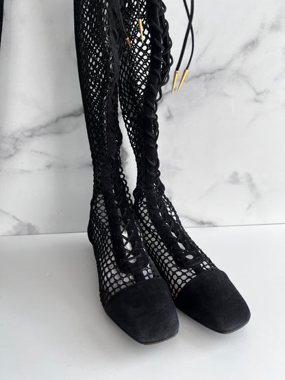 Dior black boots