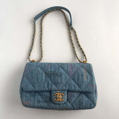 Chanel Medium Denim Mood Flap Bag