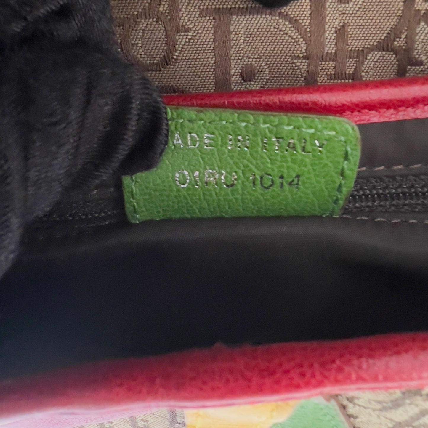Dior Rasta saddle bag