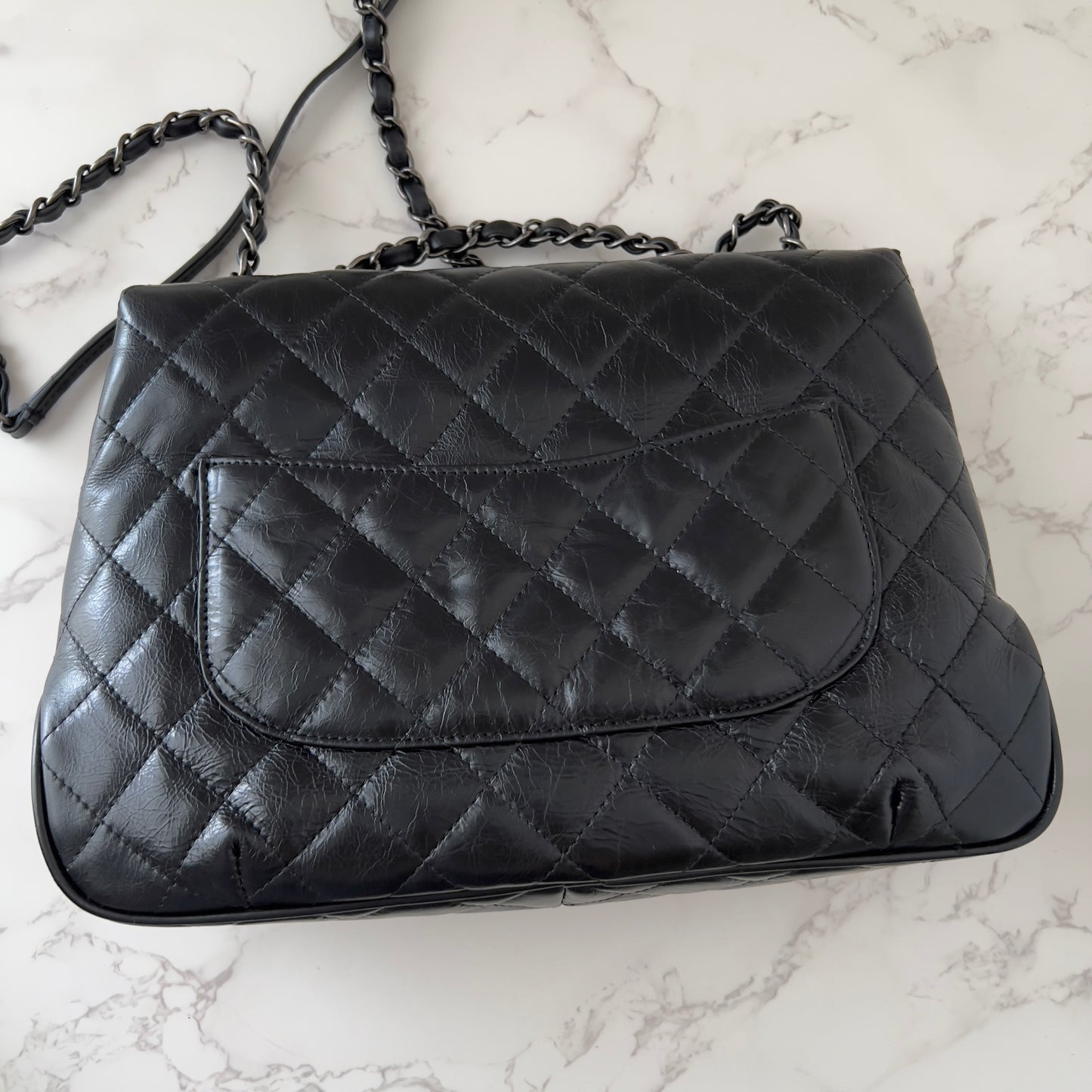Chanel Daily Supple Flap Bag Quilted calfskin bag