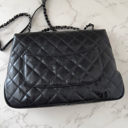 Chanel Daily Supple Flap Bag Quilted calfskin bag