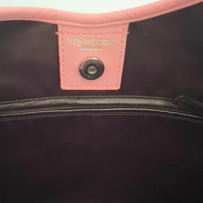 Vintage YSL Pink Canva Mombasa Bag