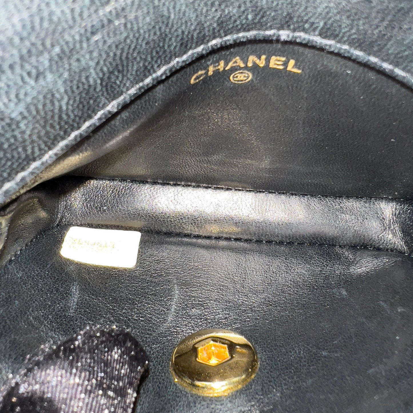 Vintage Chanel CC Turn-lock mini bag