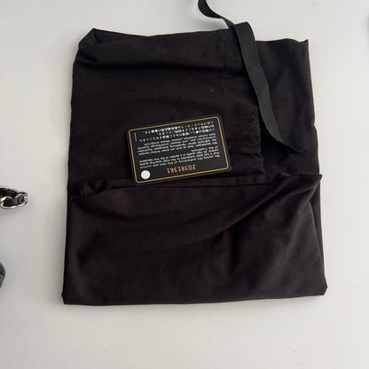 Chanel No.5 Shearling Lambskin Medium Flap Black