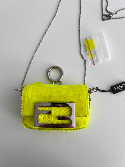 Fendi neon sequin nano