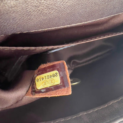 Chanel Mini Rectangle Gold& Silver Sequin Flap Bag