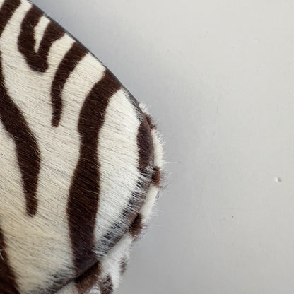 Vintage Prada Zebra Print Ponyhair Shoulder bag