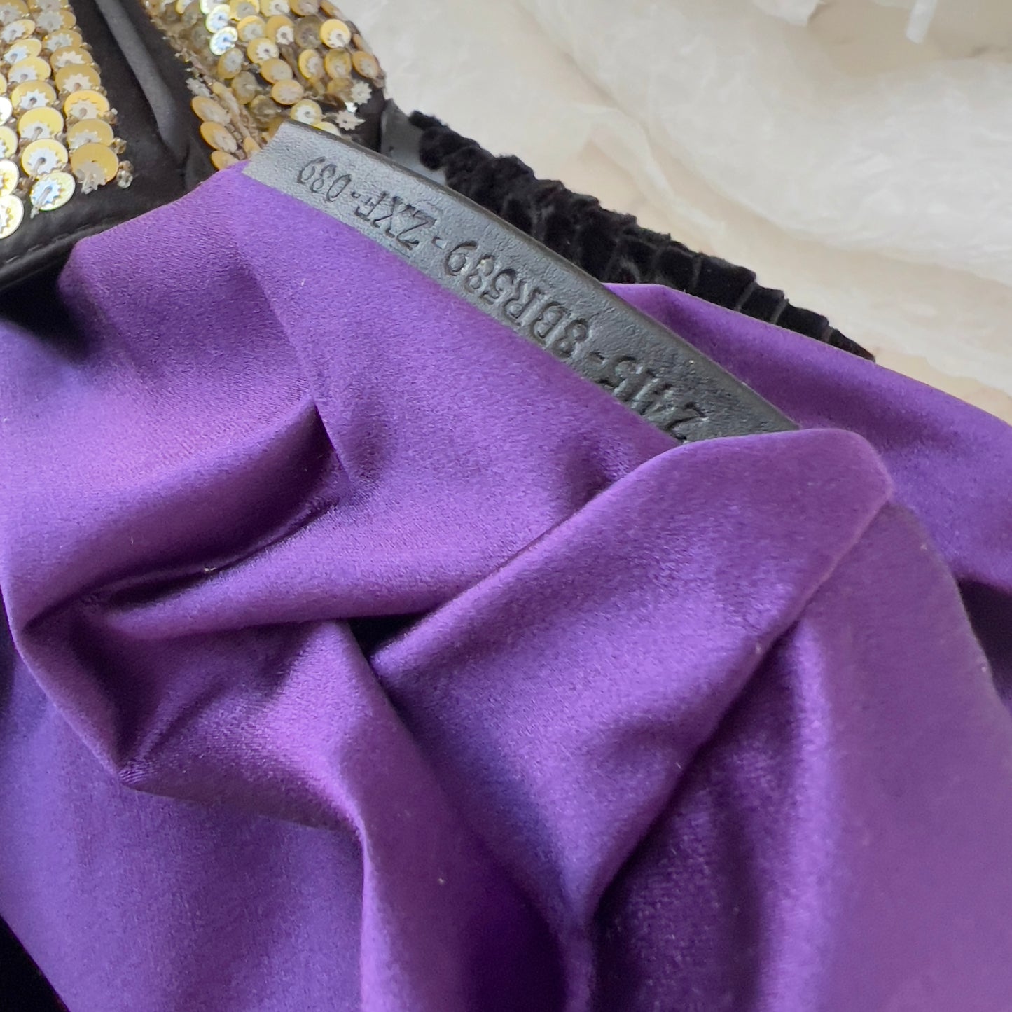 Fendi Sequin Spy Handle Bag