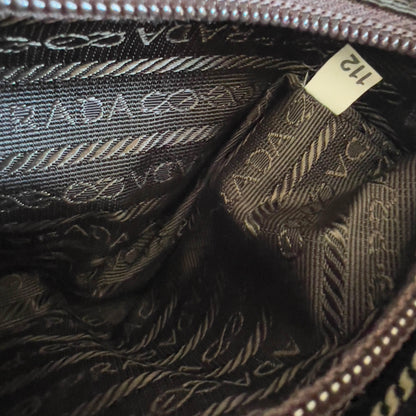 Vintage Prada Zebra Print Ponyhair Shoulder bag