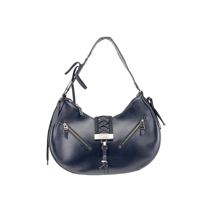 Vintage Dior Black leather admit bag