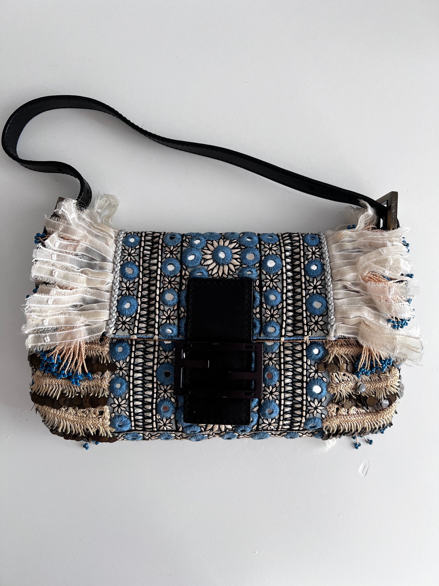 Fendi Boho style mirror baguette