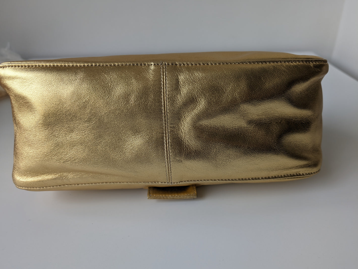 Fendi gold mamma size baguette