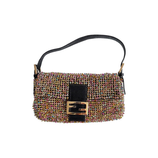 Fendi limited-edition multi color beaded baguette