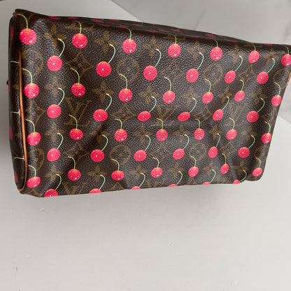 Louis Vuitton Monogram Cherries Speedy 25