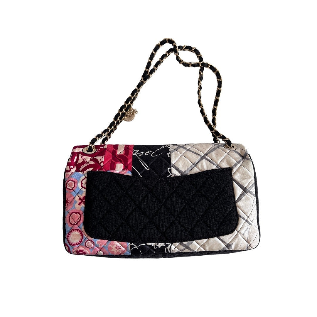 Chanel Quilted Patchwork Classic Flap Bag