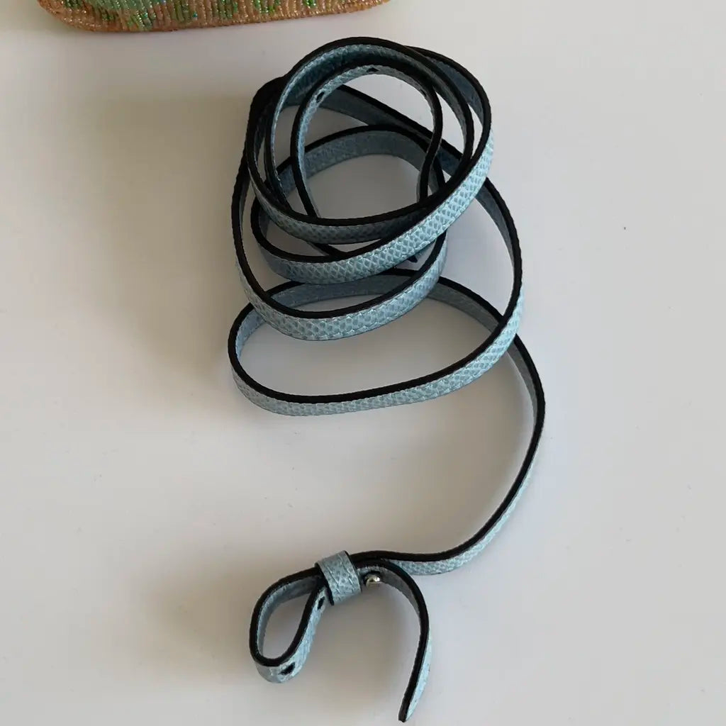 Fendi mini handle beaded bag