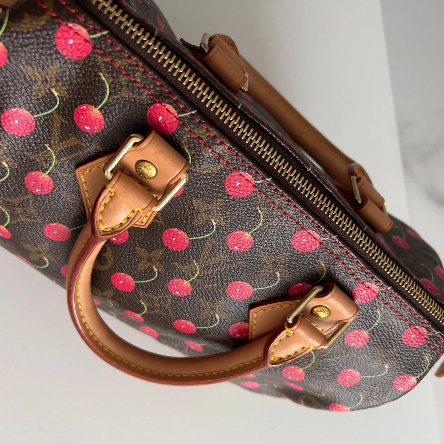 Louis Vuitton Monogram Cherries Speedy 25