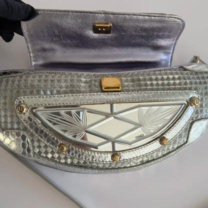Fendi Vanity Mirror Clutch