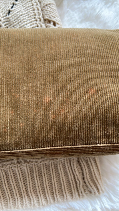 FENDI corduroy baguette